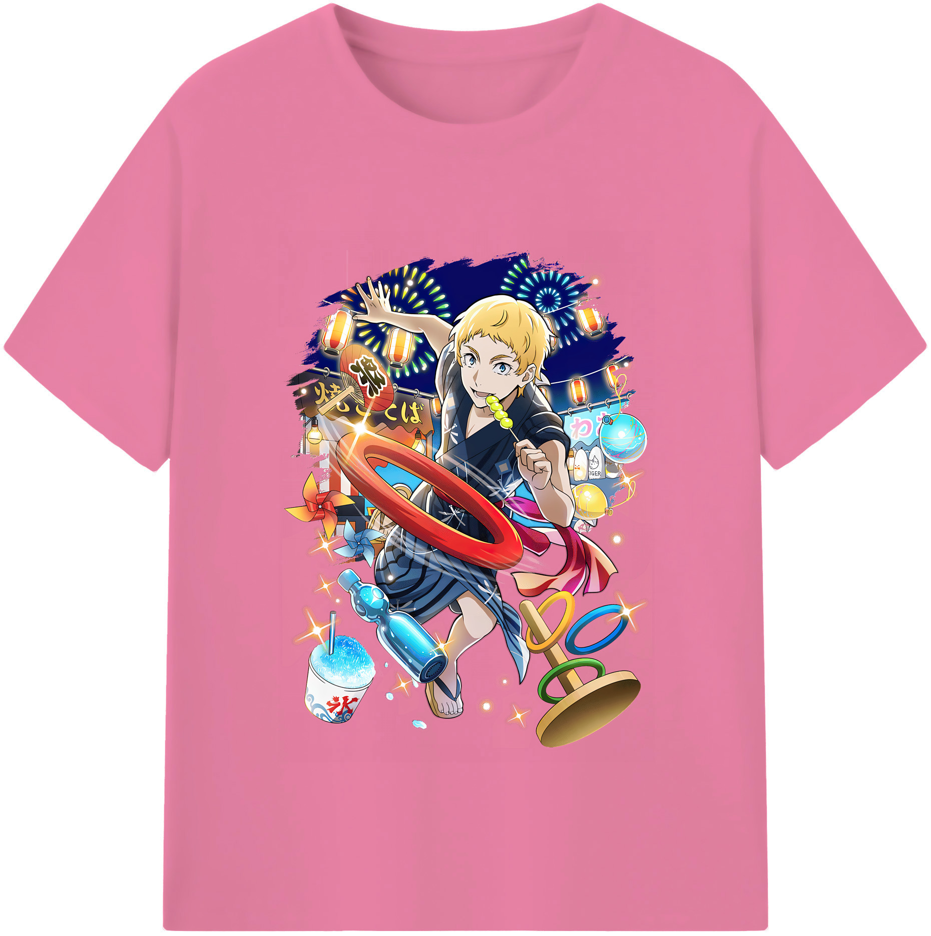 （画像用） 文豪ストレイドッグス Bungo Stray Dogs 綿100％半袖Tシャツ（フロントプリント）